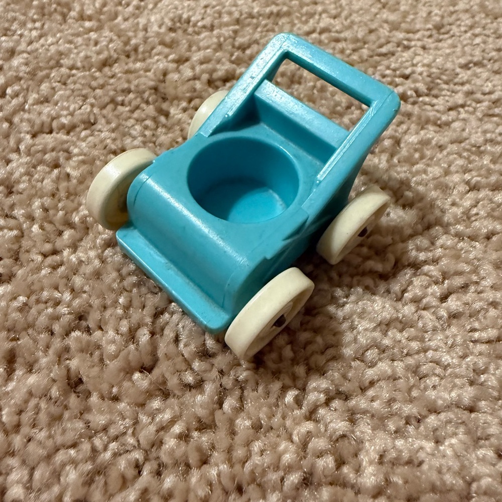 Vintage Fisher Price Little People Baby Stroller (1972)